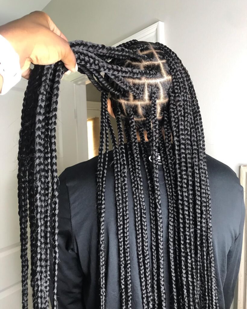 Different Parting Patterns For Box Braids Forever Braids