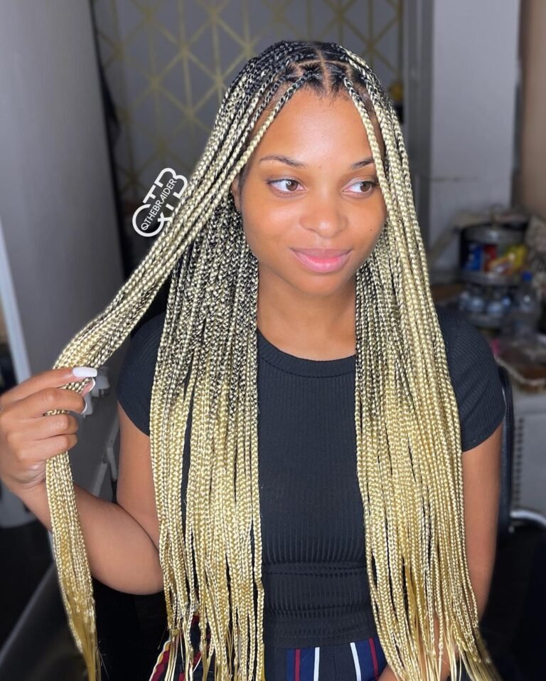 15 Ways to Style Knotless braids – Forever Braids