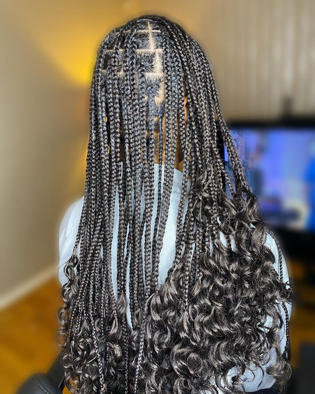 Knotless braids