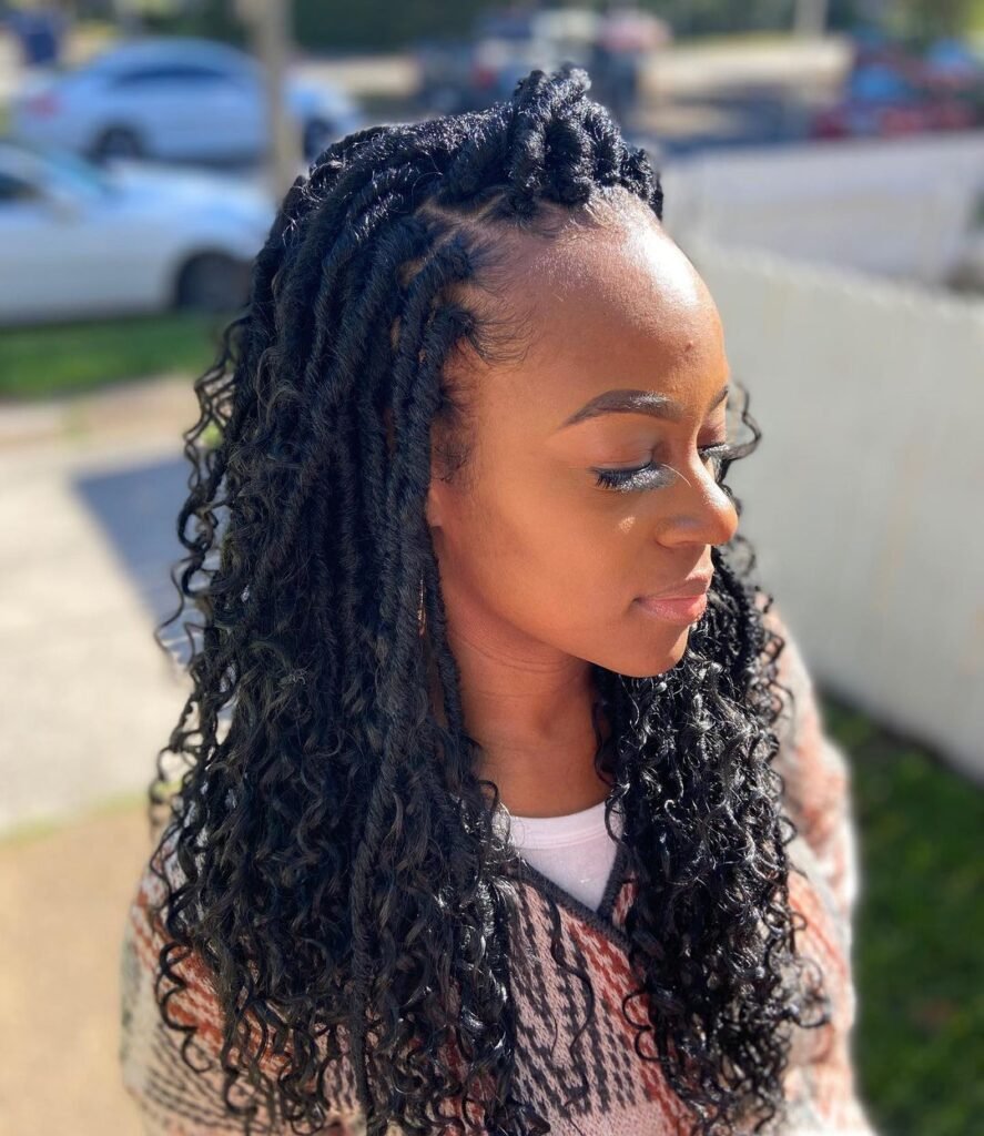 Half n Half Crochet Braids