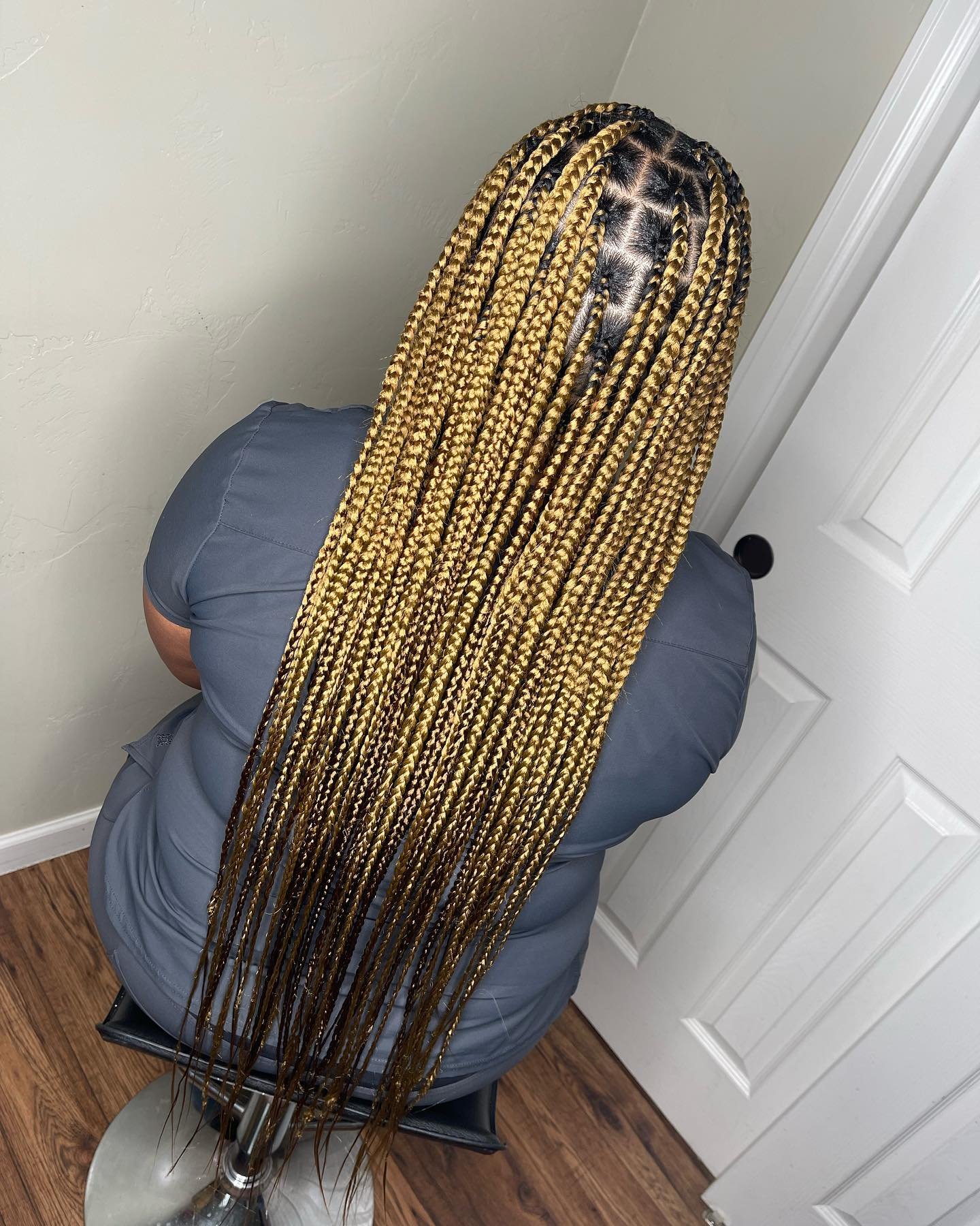 color 27 box braids