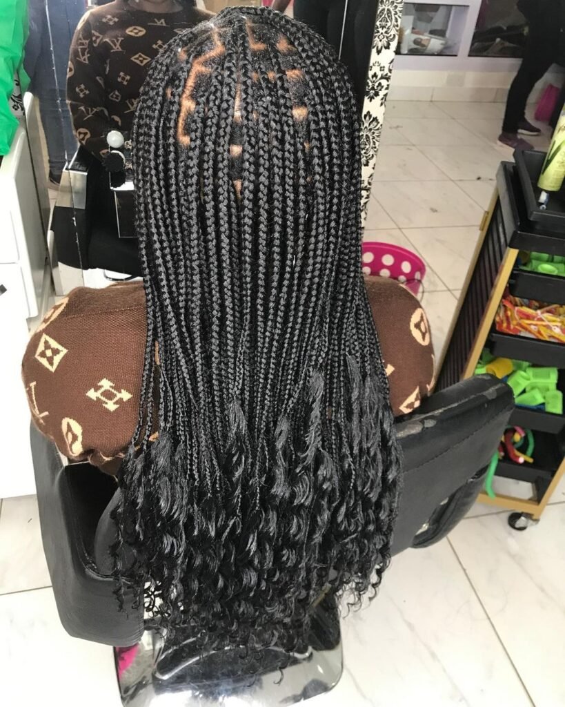 Braids with Curls