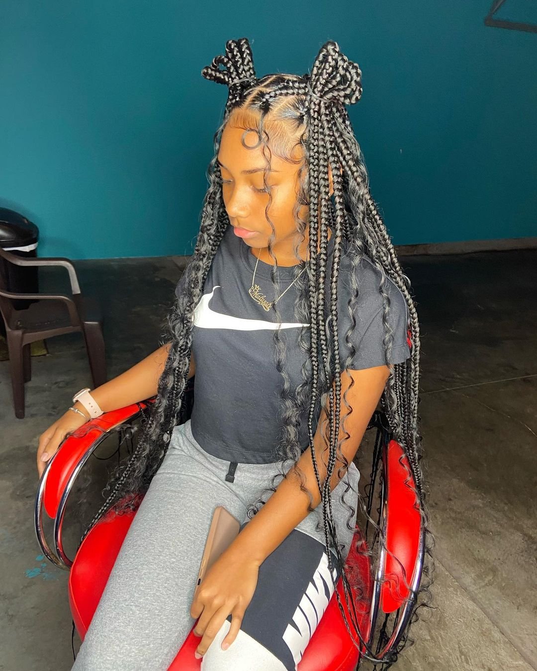 20 Beautiful Jumbo Knotless Braids – Forever Braids