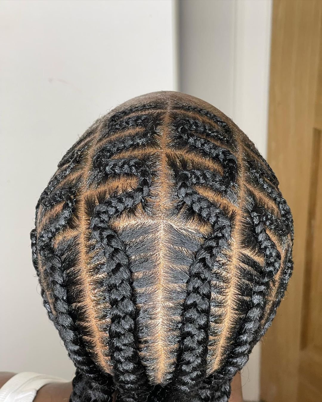 Snake stitch braids