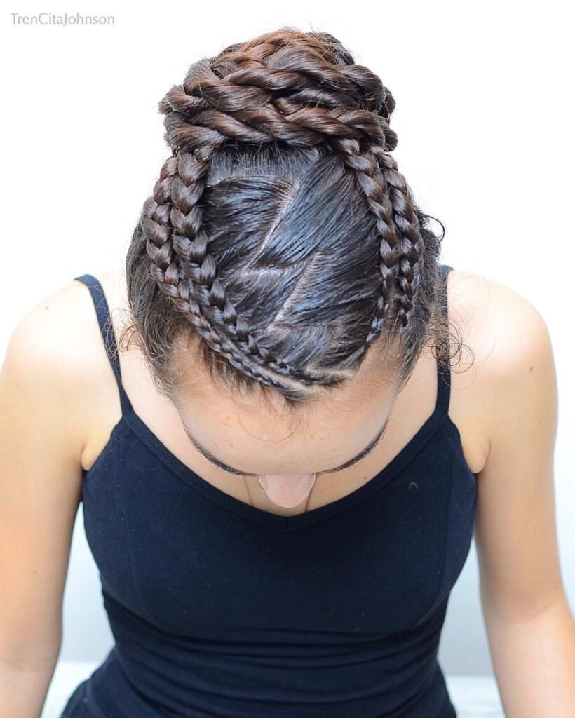 French Braids and Rope Twists 