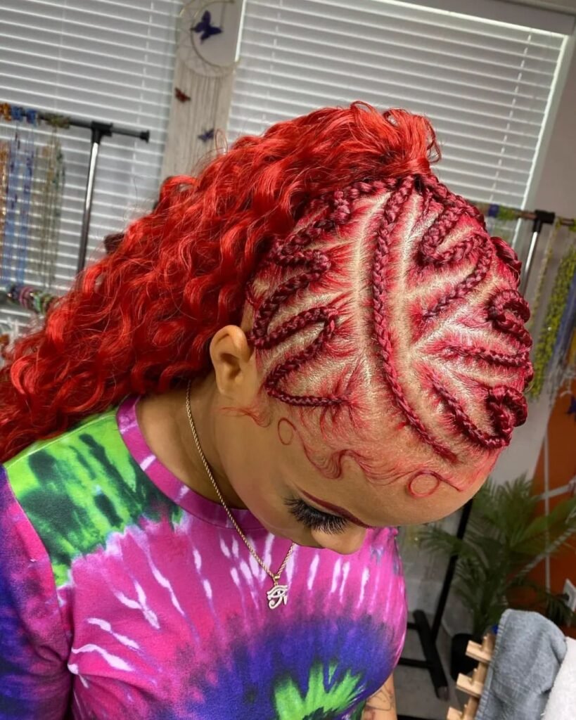 Zig Zag braids