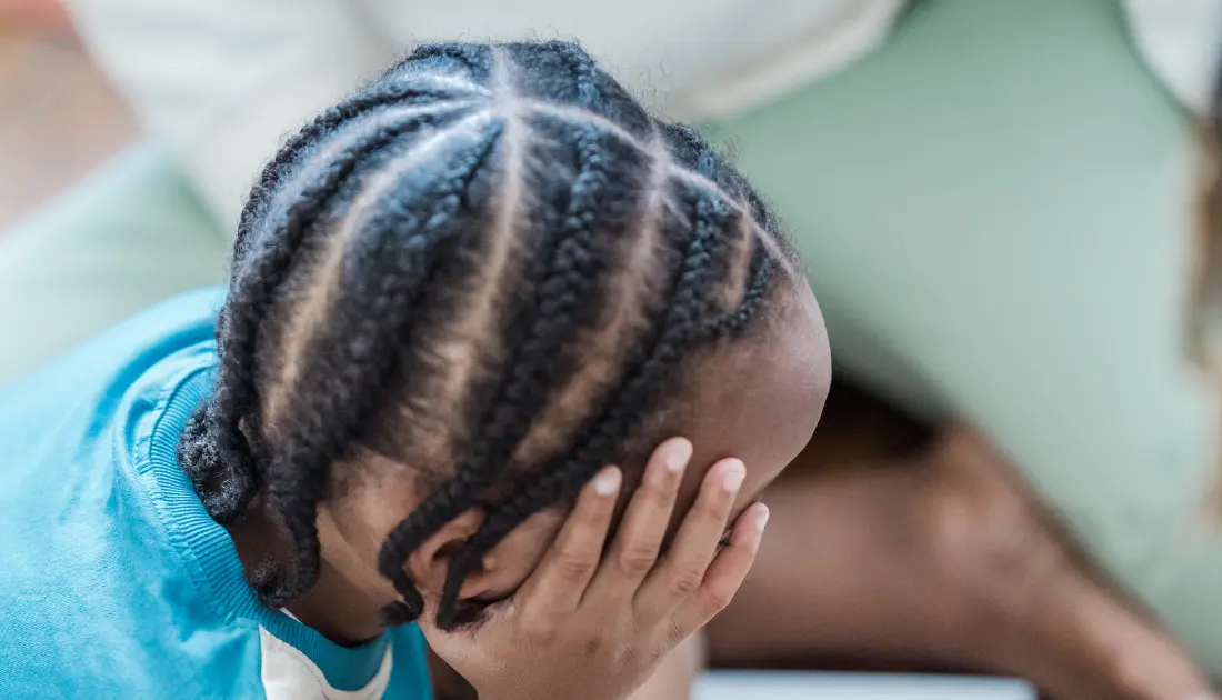 African child Cornrows 