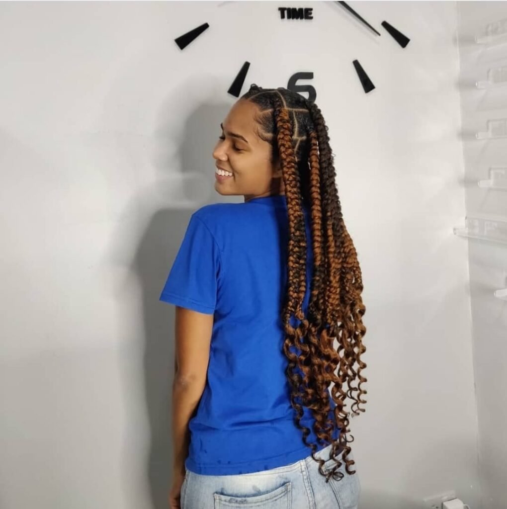 Coi Leray Braid with Side Part