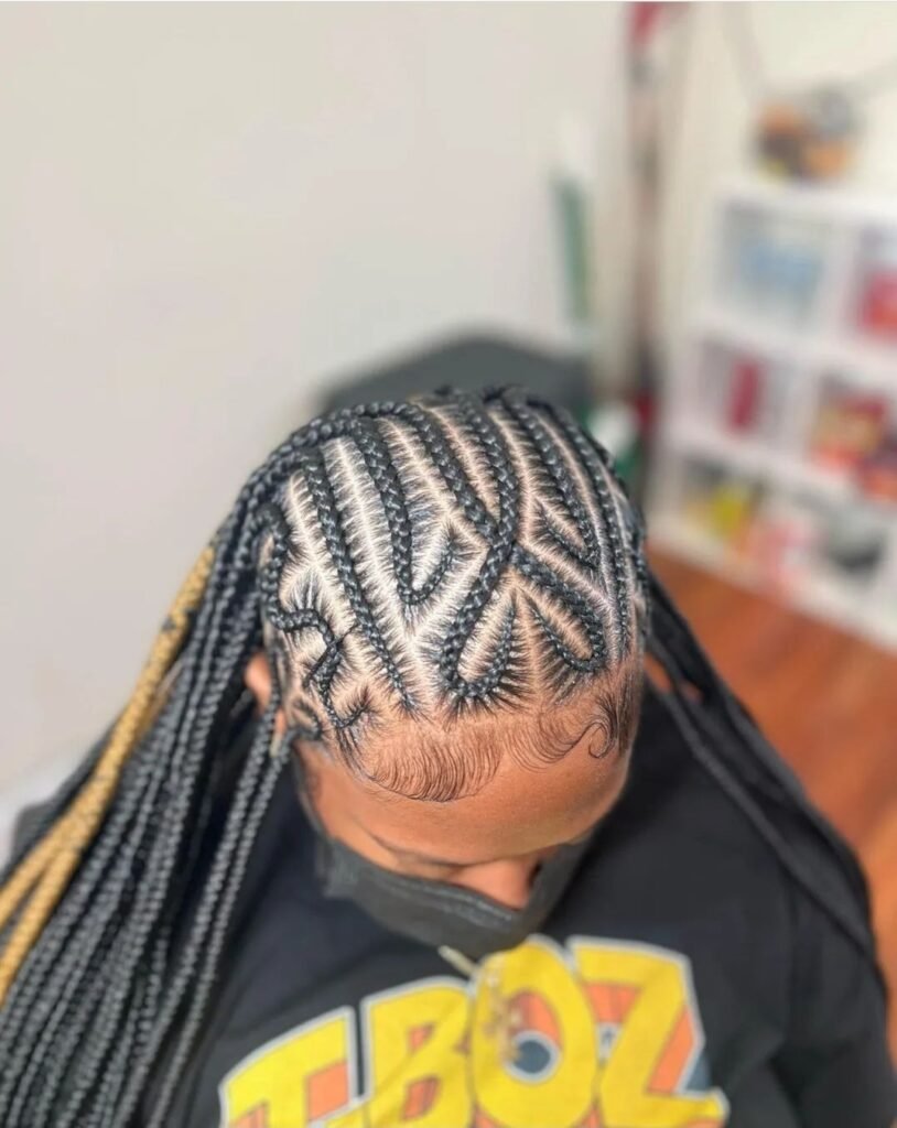 Styled Tribal Braid