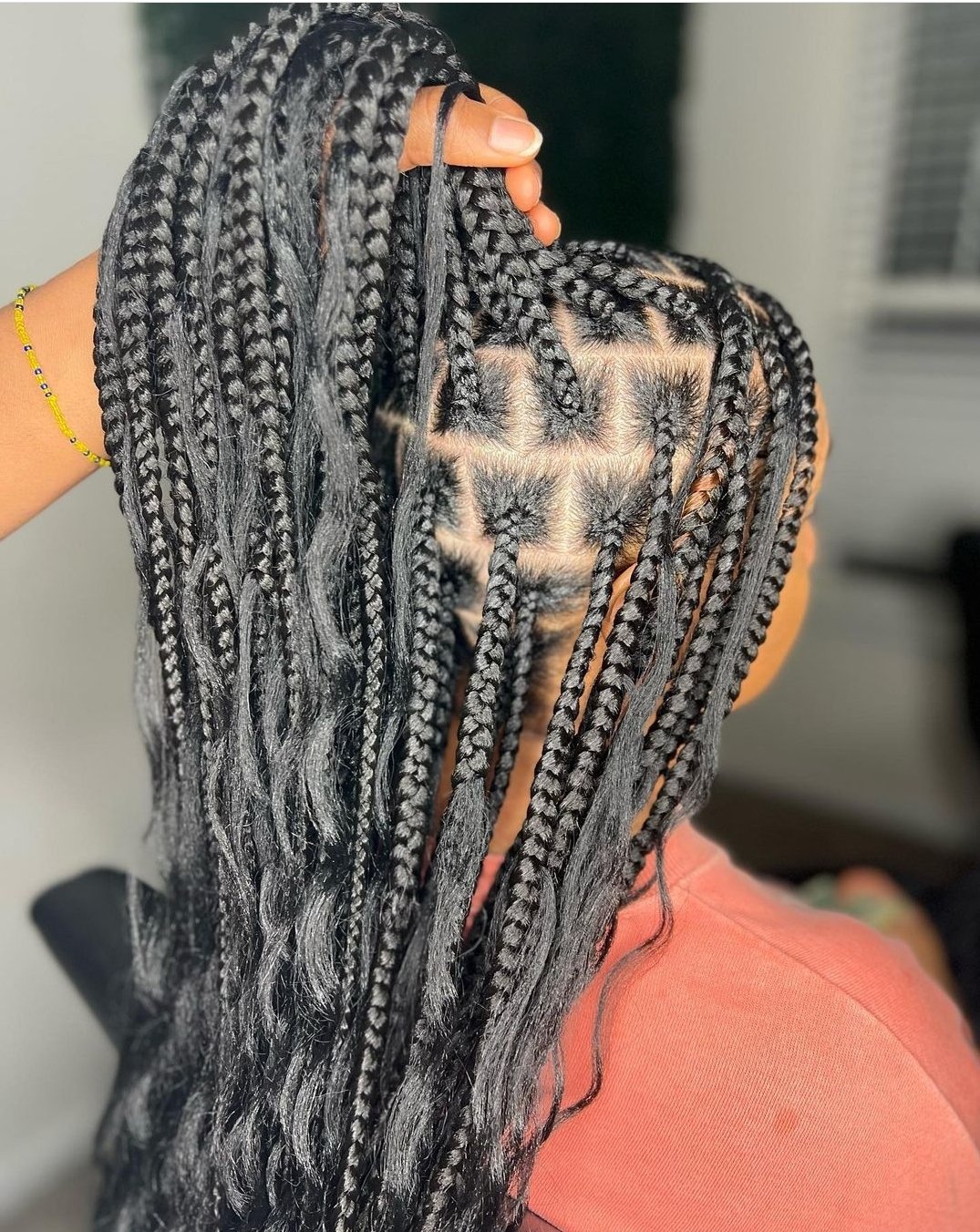 20 Beautiful Medium Box Braid Hairstyles – Forever Braids