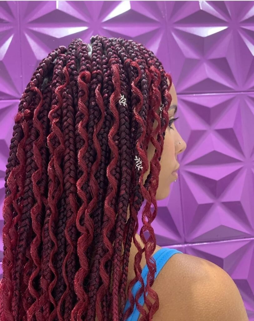 Red Goddess Braid