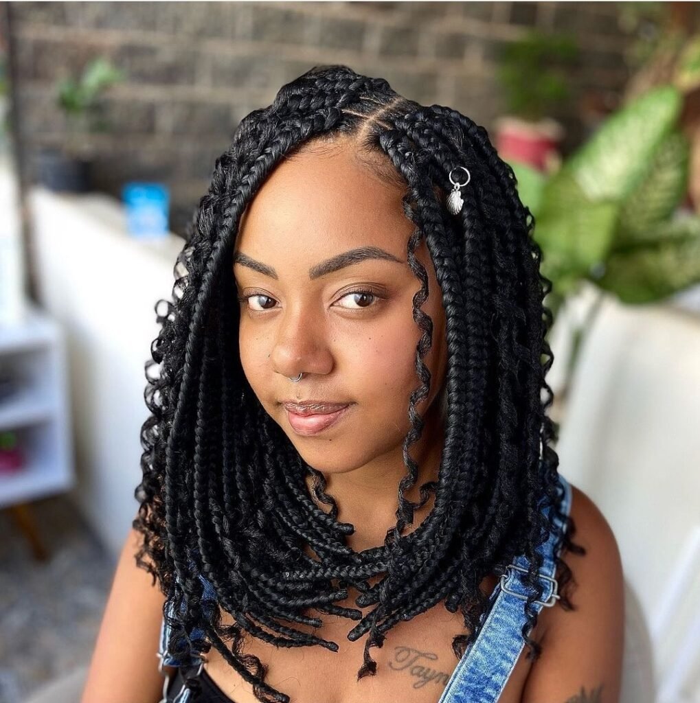 Bob Traditional Goddess Braid