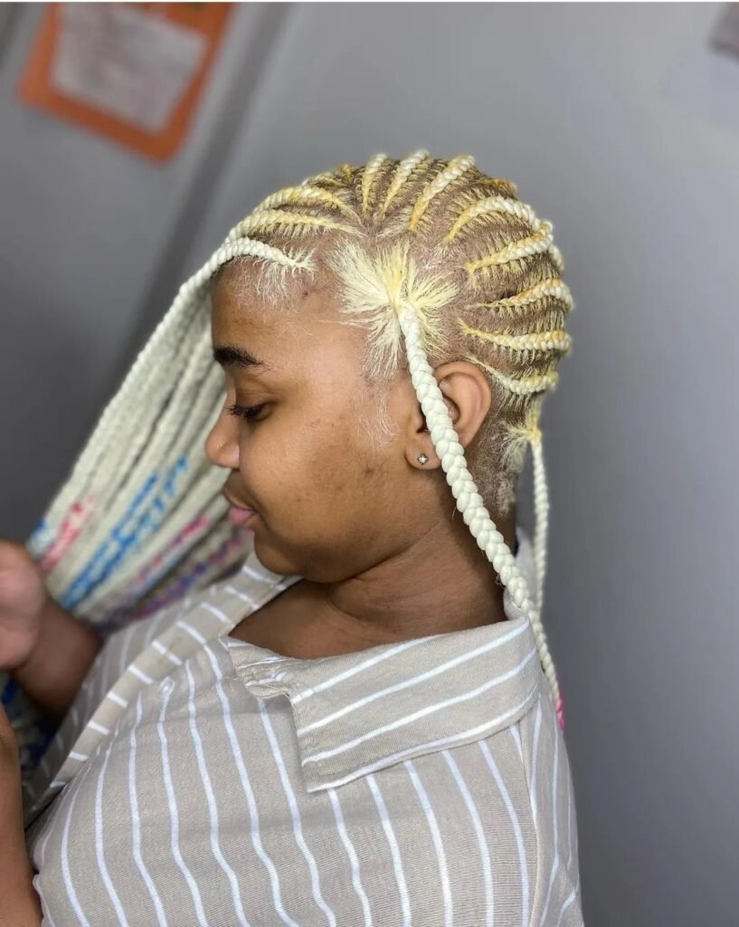 Stylish Feed-In Lemonade Braid