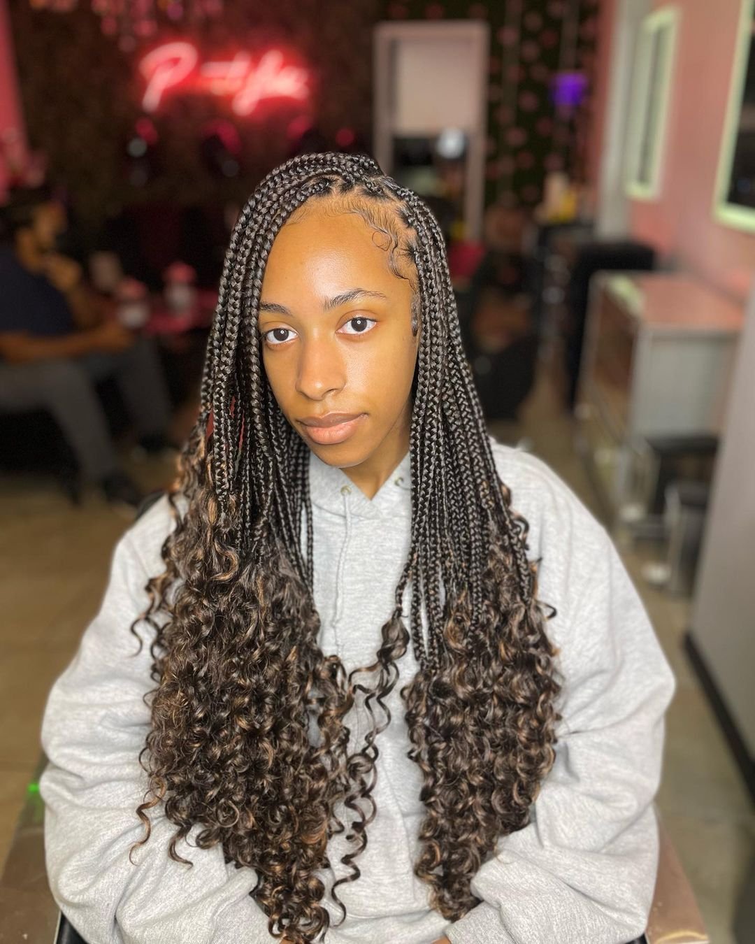 How to Curl the Ends of Your Box Braids – 8 Steps – Forever Braids