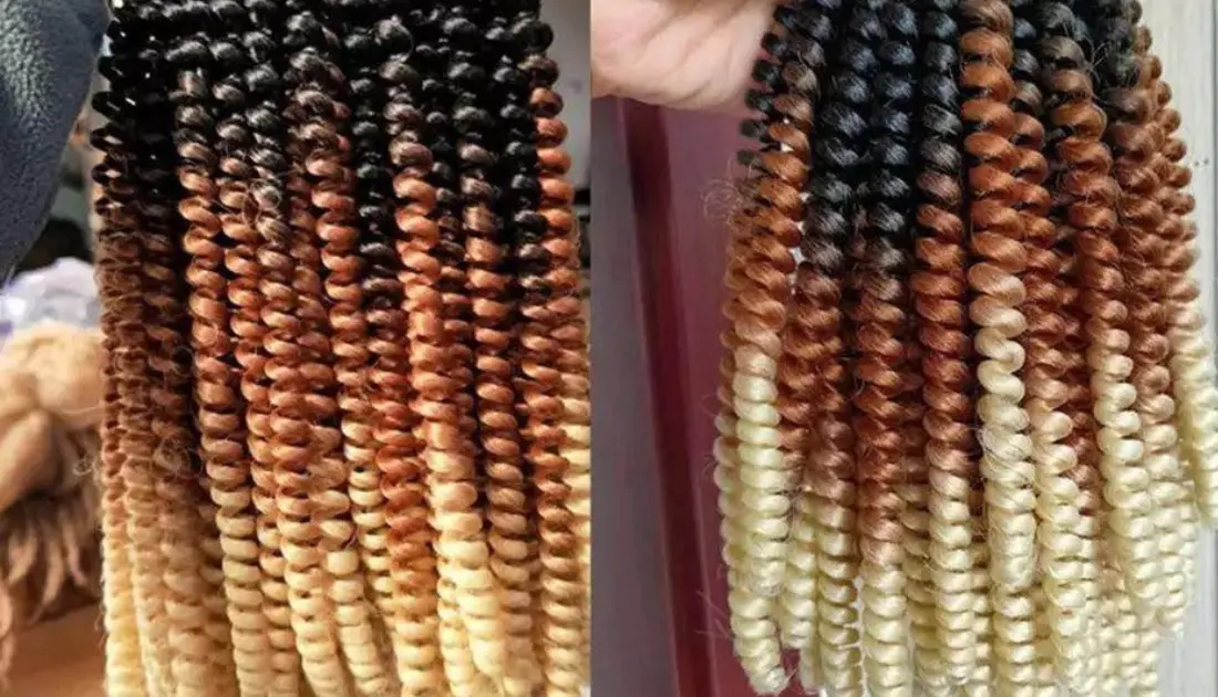Spring Twists hair