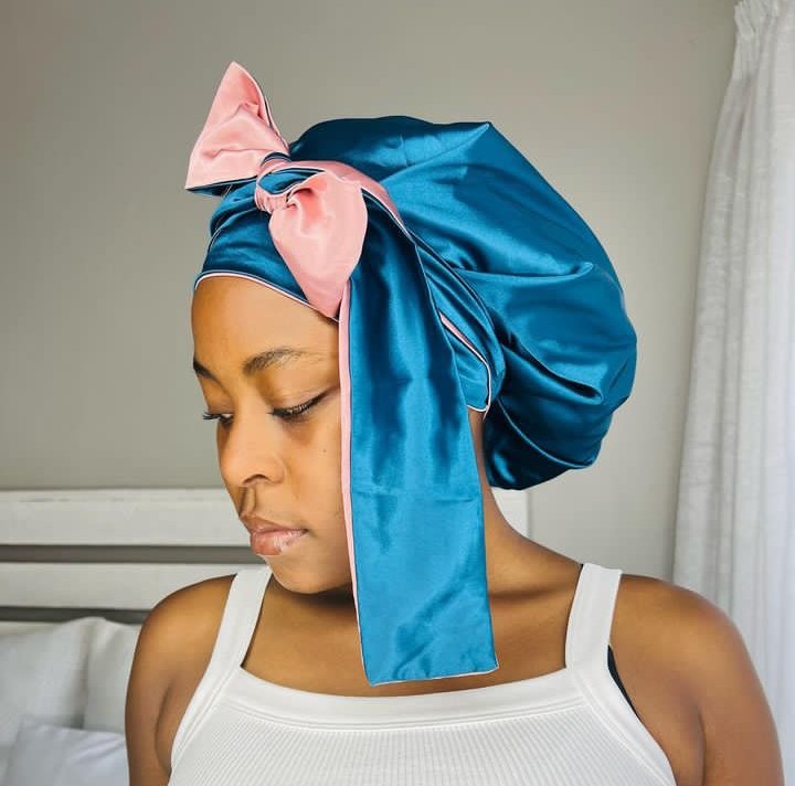 Wrapping braids in a bonnet