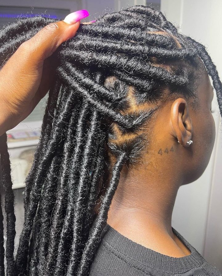 Taking out faux locs