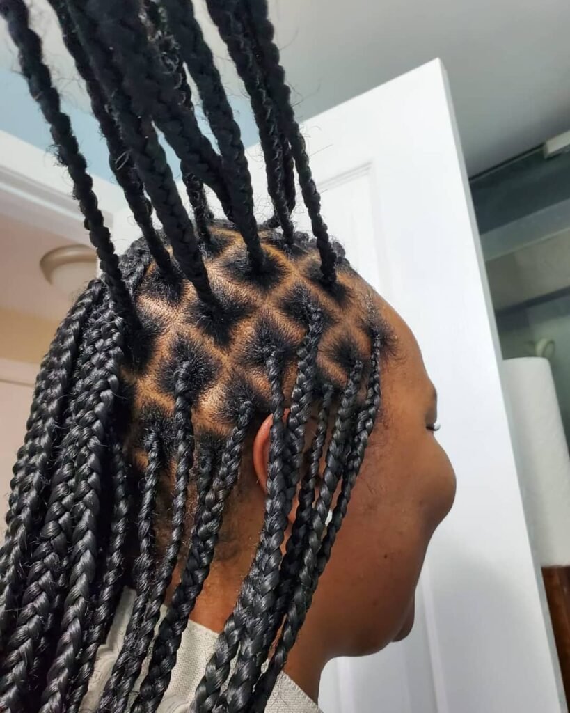 16 Different Parting Patterns For Box Braids Forever Braids 5809