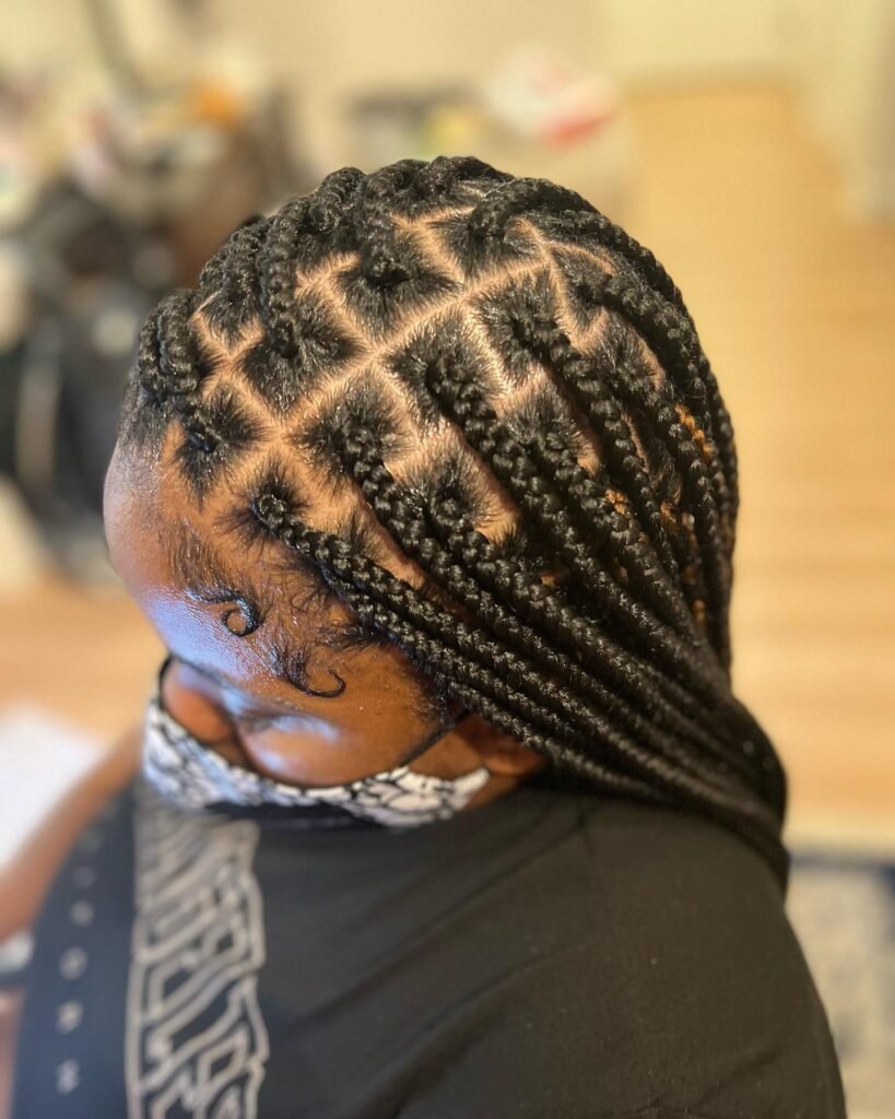 16 Different Parting Patterns for Box Braids – Forever Braids