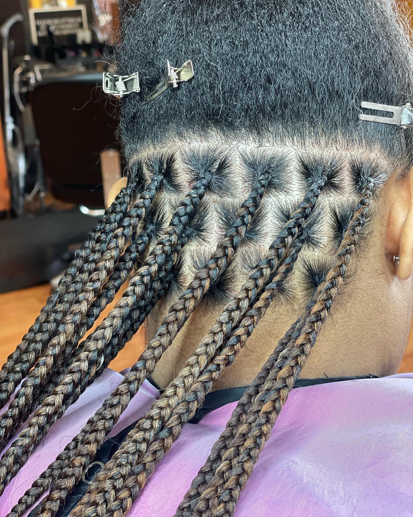 How to Part Hair for Box Braids