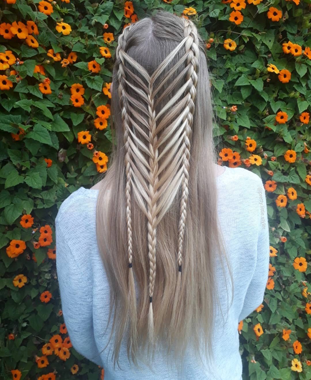 Feather braids