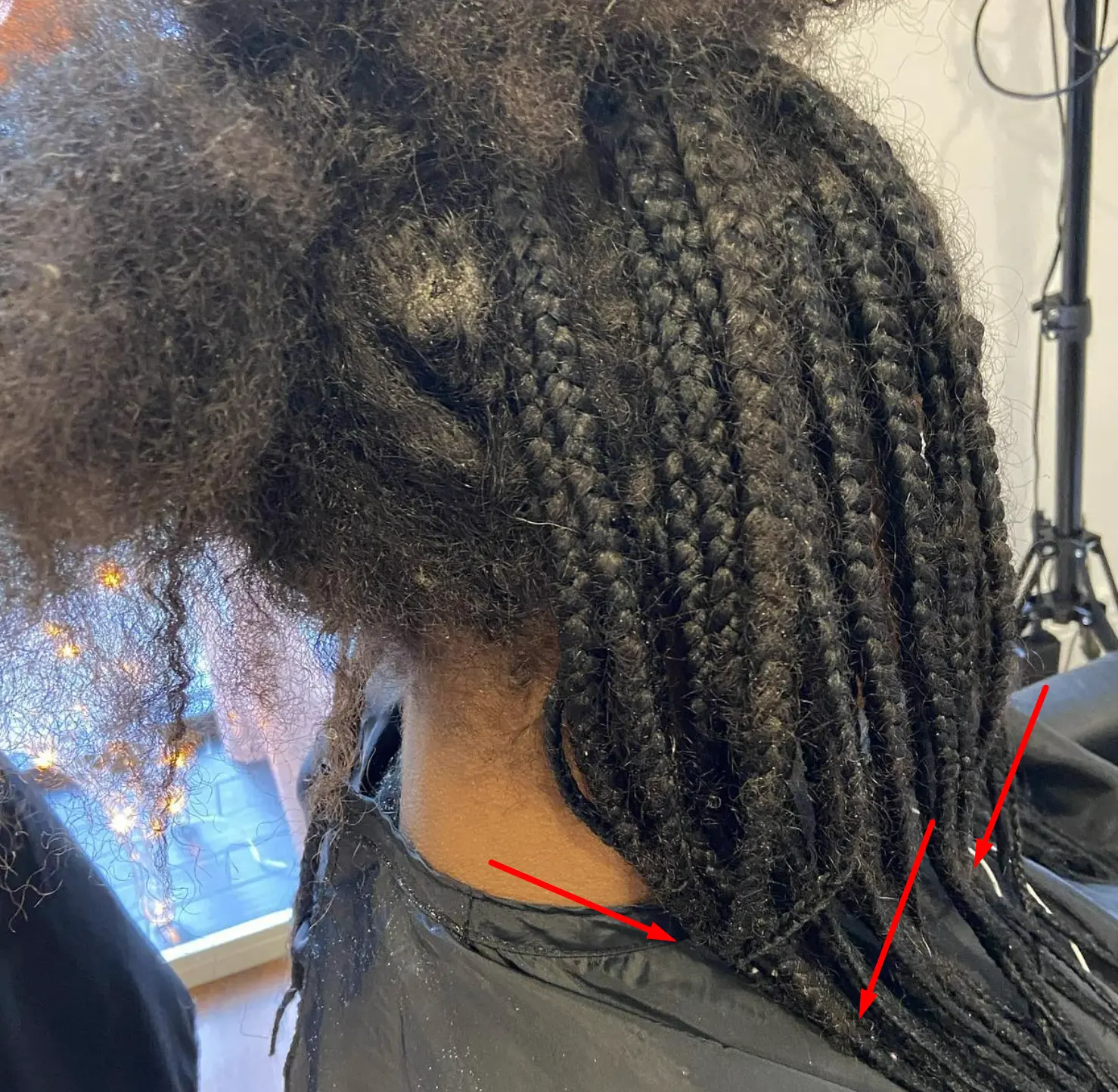 take out braids by cutting them