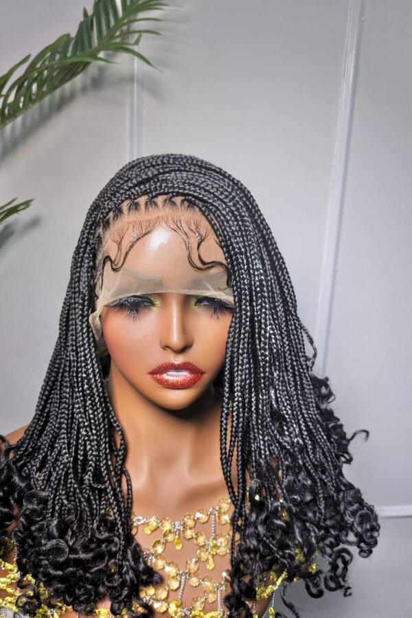 short braided wig